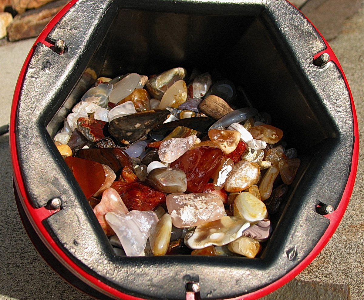 large rock tumbler